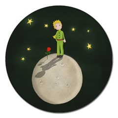 The Little Prince Magnet 5  (round) by Valentinaart