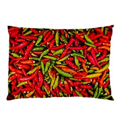 Chilli Pepper Spicy Hot Red Spice Pillow Case by Celenk