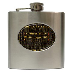 Hot As Candles And Fireworks In The Night Sky Hip Flask (6 Oz)