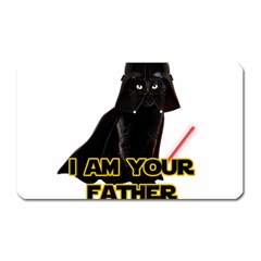 Darth Vader Cat Magnet (rectangular) by Valentinaart