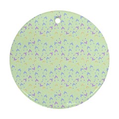 Minty Hats Ornament (round)