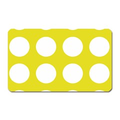Big Dot Yellow Magnet (rectangular) by snowwhitegirl