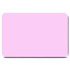 Soft Pink Large Doormat  by snowwhitegirl