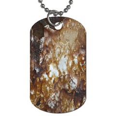 Rusty Texture Pattern Daniel Dog Tag (one Side) by Nexatart