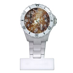 Rusty Texture Pattern Daniel Plastic Nurses Watch by Nexatart