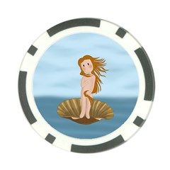 The Birth Of Venus Poker Chip Card Guard (10 Pack) by Valentinaart