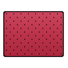 Watermelon Minimal Pattern Fleece Blanket (small) by jumpercat