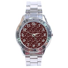 Dinosaurs Red Stainless Steel Analogue Watch