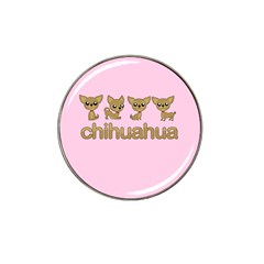 Chihuahua Hat Clip Ball Marker (10 Pack) by Valentinaart