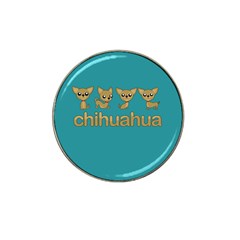 Chihuahua Hat Clip Ball Marker (10 Pack) by Valentinaart