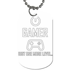 Gamer Dog Tag (two Sides) by Valentinaart