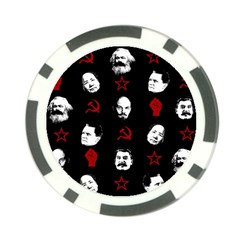 Communist Leaders Poker Chip Card Guard by Valentinaart