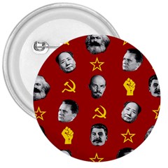 Communist Leaders 3  Buttons by Valentinaart