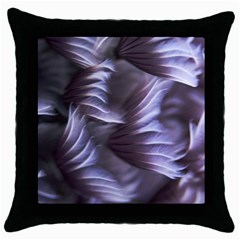 Sea Worm Under Water Abstract Throw Pillow Case (black) by Nexatart