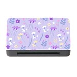 violet,lavender,cute,floral,pink,purple,pattern,girly,modern,trendy Memory Card Reader with CF Front