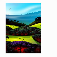 Morning Mist Large Garden Flag (two Sides) by ValleyDreams