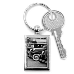 Vehicle Car Transportation Vintage Key Chains (rectangle)  by Nexatart