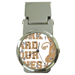 Work Hard Your Bones Money Clip Watches by Melcu