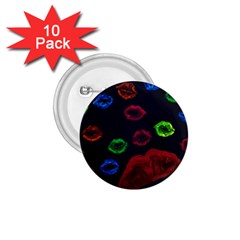 Hot Lips 1 75  Buttons (10 Pack) by dawnsiegler