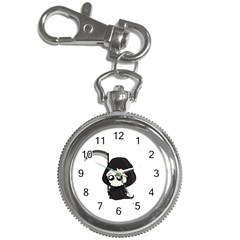 Cute Grim Reaper Key Chain Watches by Valentinaart