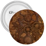 Background Steampunk Gears Grunge 3  Buttons Front