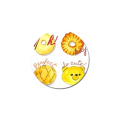 Cute Bread Golf Ball Marker (4 Pack) by KuriSweets