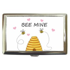 Bee Mine Valentines Day Cigarette Money Cases by Valentinaart