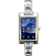 Planet Discover Fantasy World Rectangle Italian Charm Watch