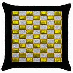 Pattern Desktop Square Wallpaper Throw Pillow Case (black) by Nexatart