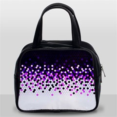 Flat Tech Camouflage Reverse Purple Classic Handbags (2 Sides) by jumpercat