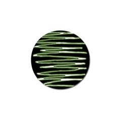 Sketched Wavy Stripes Pattern Golf Ball Marker by dflcprints