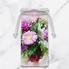 Flowers Roses Bouquet Art Nature Jewelry Bag by Nexatart