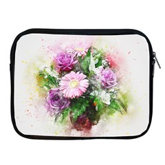 Flowers Roses Bouquet Art Nature Apple Ipad 2/3/4 Zipper Cases by Nexatart