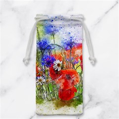 Flowers Bouquet Art Nature Jewelry Bag by Nexatart