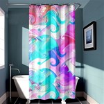 Background Art Abstract Watercolor Pattern Shower Curtain 36  x 72  (Stall)  Curtain(36 X72 ) - 33.26 x66.24  Curtain(36 X72 )