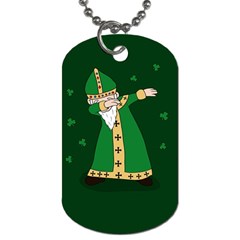  St  Patrick  Dabbing Dog Tag (one Side) by Valentinaart