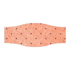 Dot Peach Stretchable Headband