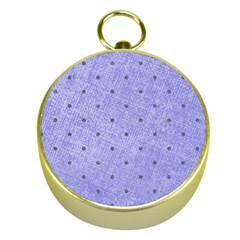 Dot Blue Gold Compasses by snowwhitegirl