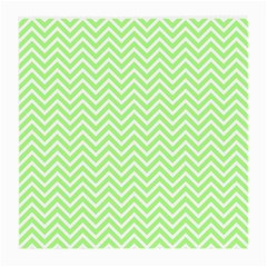 Green Chevron Medium Glasses Cloth (2-side) by snowwhitegirl