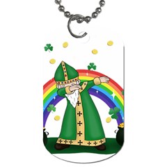  St  Patrick  Dabbing Dog Tag (one Side) by Valentinaart