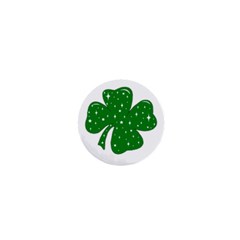 Sparkly Clover 1  Mini Magnets by Valentinaart