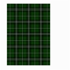 Green Plaid Pattern Large Garden Flag (two Sides) by Valentinaart