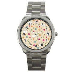 Easter Bunny  Sport Metal Watch by Valentinaart