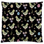 Easter Pattern Standard Flano Cushion Case (Two Sides) Back