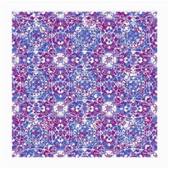 Cracked Oriental Ornate Pattern Medium Glasses Cloth (2-side) by dflcprints