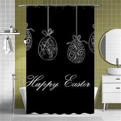 Easter Eggs Shower Curtain 48  X 72  (small)  by Valentinaart