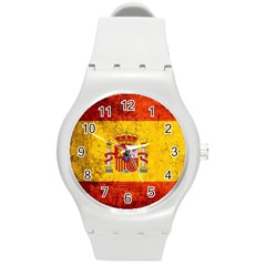 Football World Cup Round Plastic Sport Watch (m) by Valentinaart