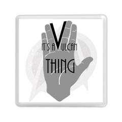 It s A Vulcan Thing Memory Card Reader (square)  by Howtobead