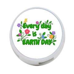 Earth Day 4-port Usb Hub (two Sides)  by Valentinaart