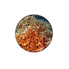 Fire Coral 1 Hat Clip Ball Marker (10 Pack) by trendistuff